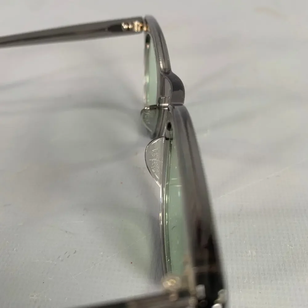 CULTURE BANK Grey Translucent Acetate Sunglasses